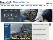 Tablet Screenshot of mansfieldnewsjournal.com